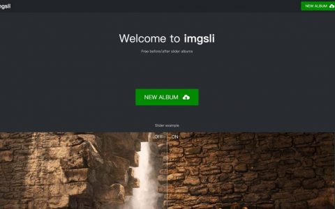 imgsli – 创建出Before及After前后对比的照片，让别人可以用拉动方式看对比