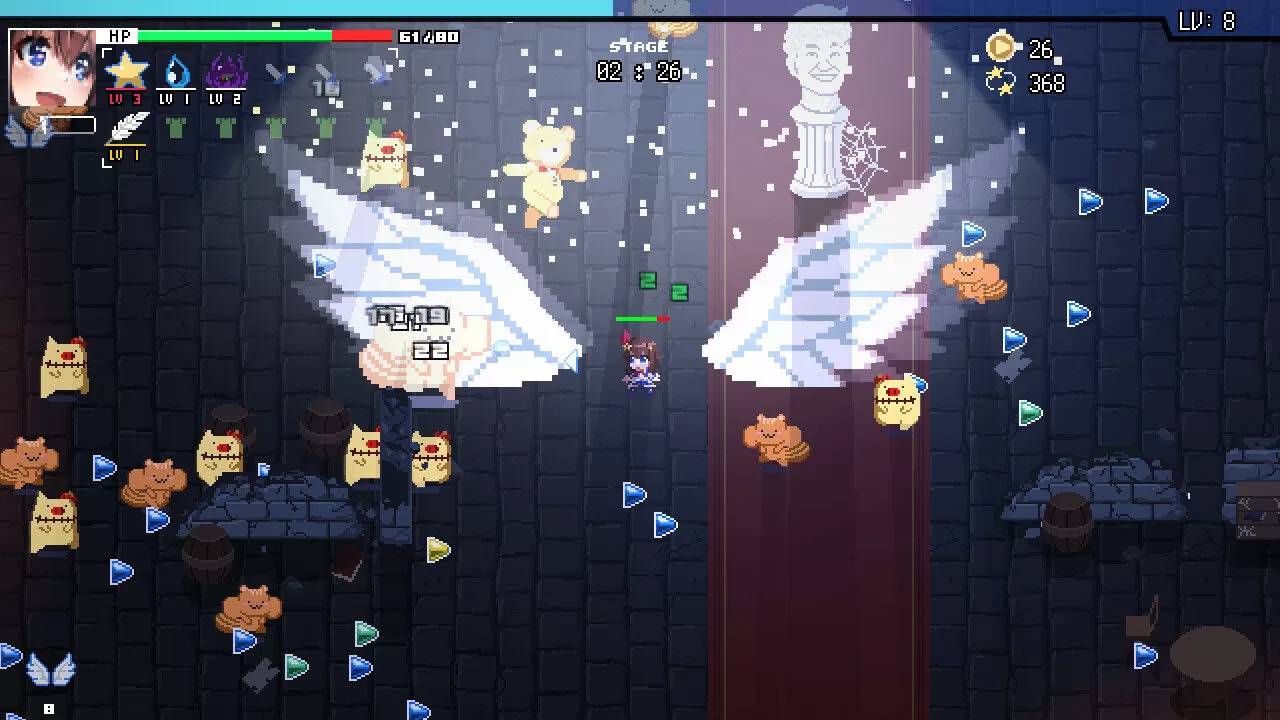 hololive 二创游戏《HoloCure》Steam 版商店页面公开,ID 组成员与新功能抢先看!