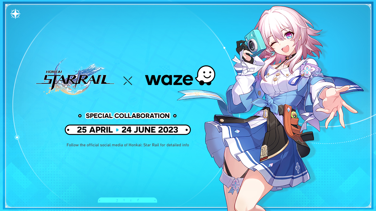 开拓者必装！《崩坏：星穹铁道》与 WAZE 联动合作，限时上线三月七导航语音包！