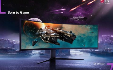 LG UltraGear 49 英寸 32:9 超宽曲面电竞荧幕，计划于今年晚些在亚洲地区推出！