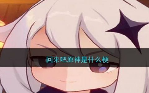 回来吧原神是什么梗(回来吧原神歌词完整版)
