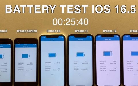 更新iOS16.5后连电池都出问题 只有两款iPhone未受影响