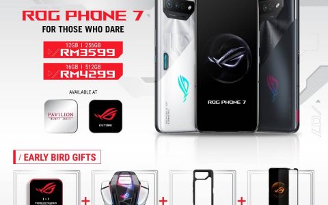 ASUS ROG Phone 7 系列电竞手机售价公开，今日正式在马来西亚推出！