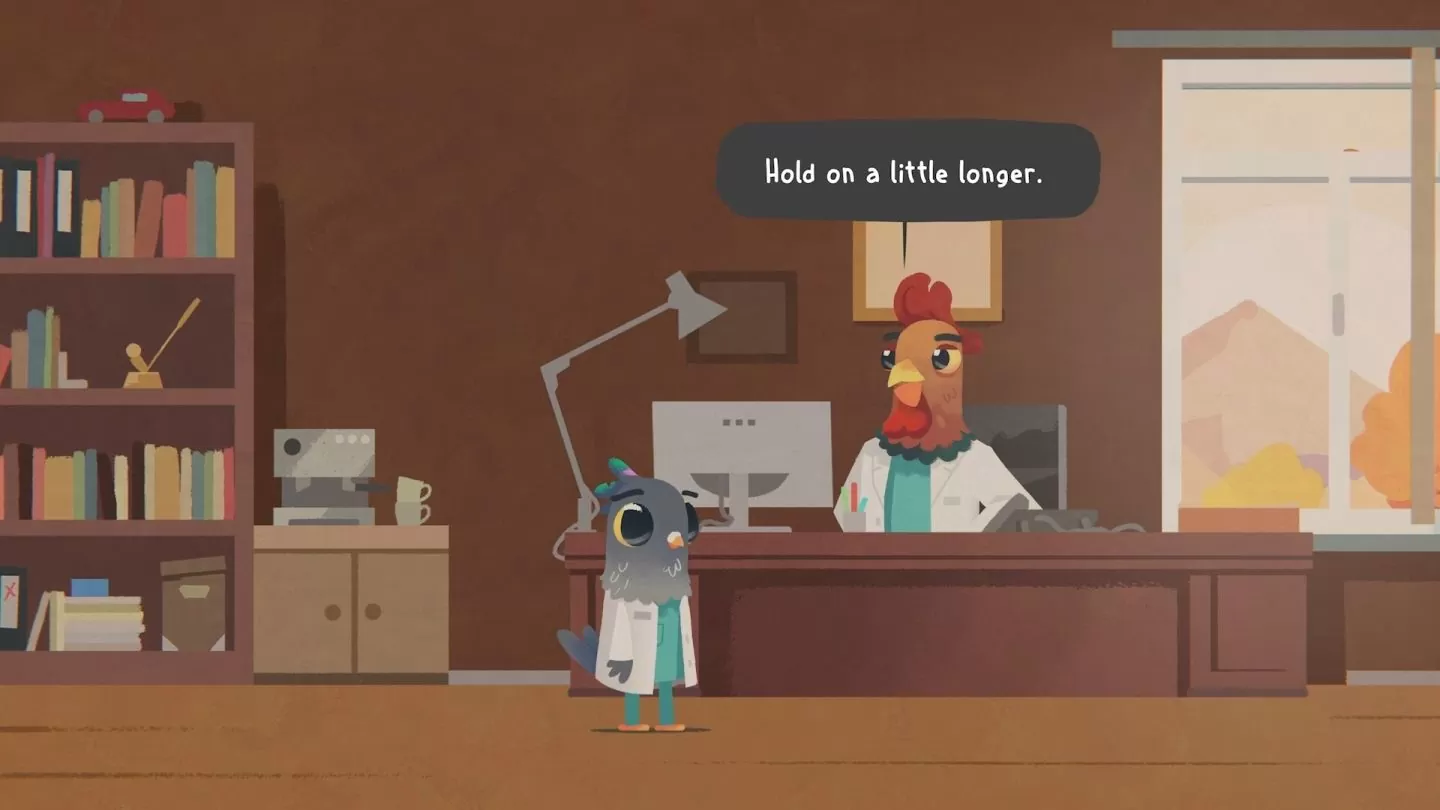 叙事冒险《豪猪镇之秋》发售日公开，看鸽子住院医如何在工作和生活里挣扎