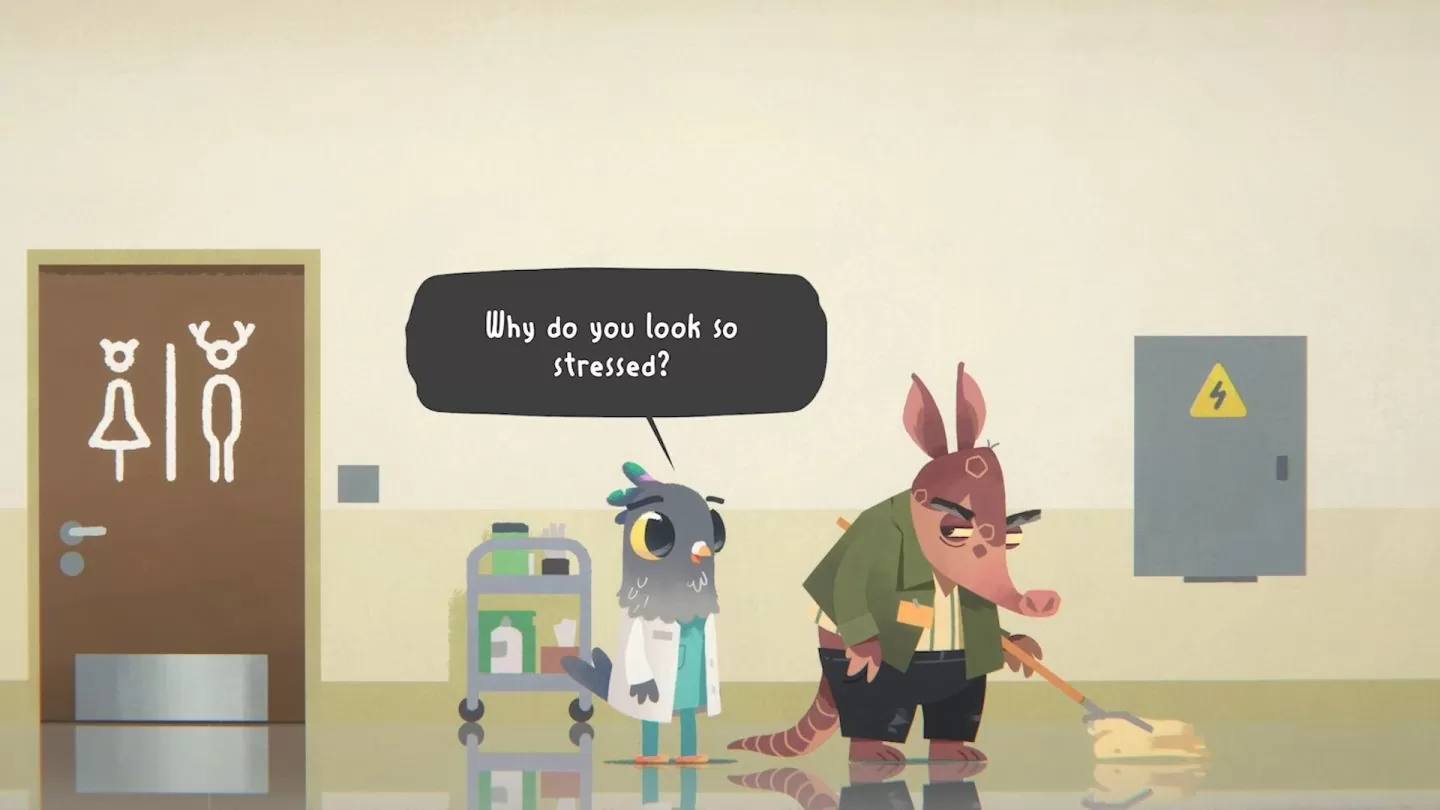 叙事冒险《豪猪镇之秋》发售日公开，看鸽子住院医如何在工作和生活里挣扎