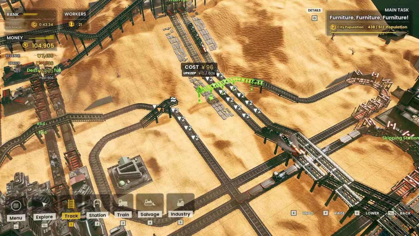 《Railgrade》公开 Steam/GoG 版！ 将对应工作坊/地图编辑器/沙盒模式等强化功能