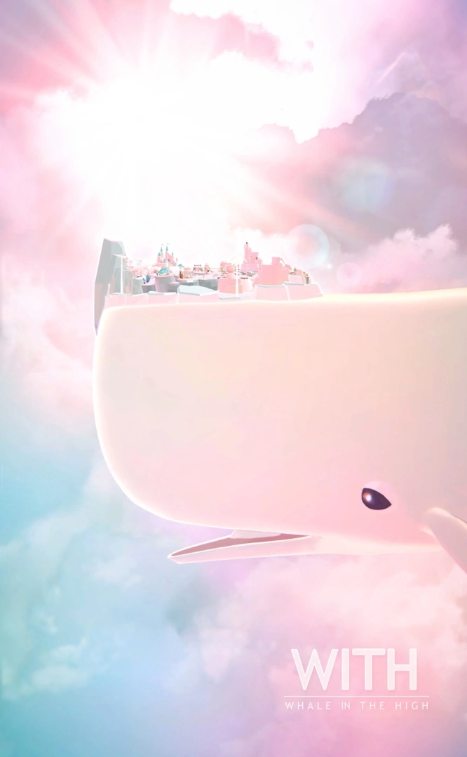 《WITH：Whale In The High》全球预约活动开始！ 与巨大飞空鲸鱼探索世界享受慢活人生
