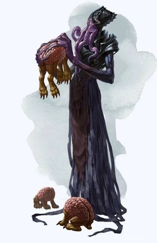 《龙与地下城 侠盗荣耀》怪物考第5期：噬脑怪