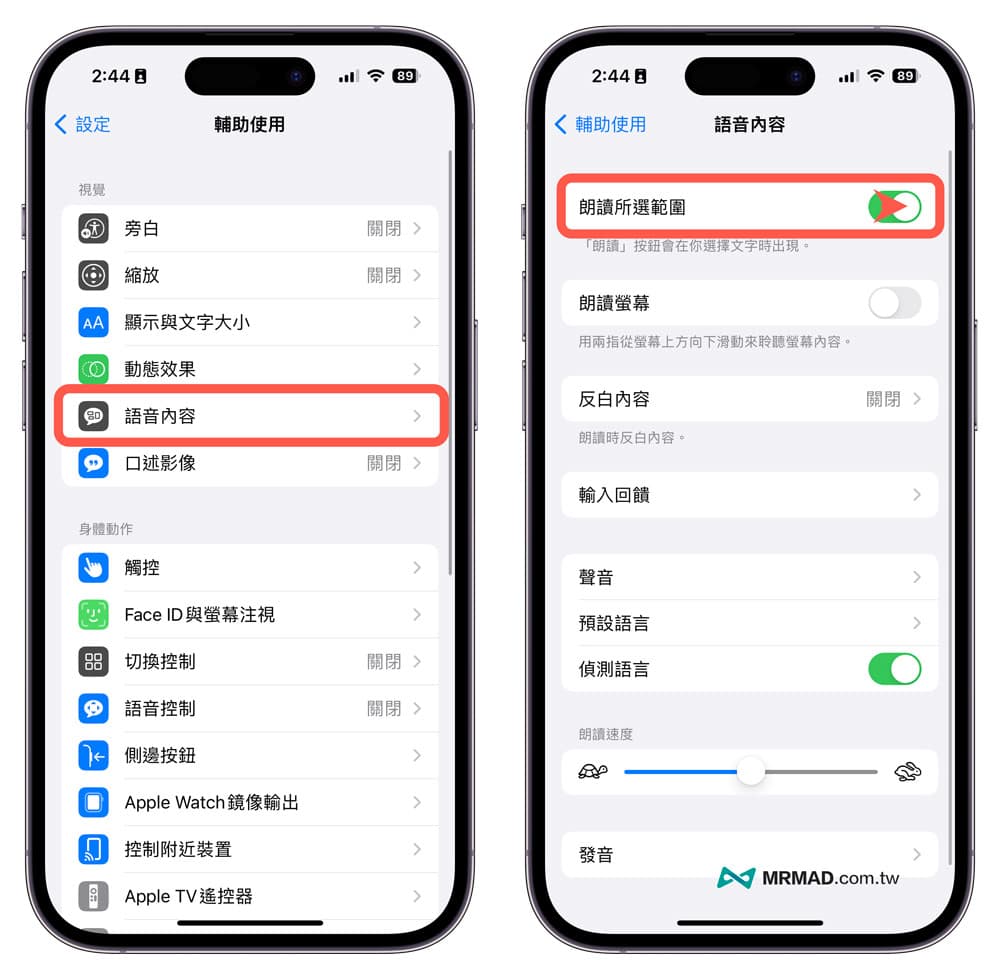 iphone speak selection 1
