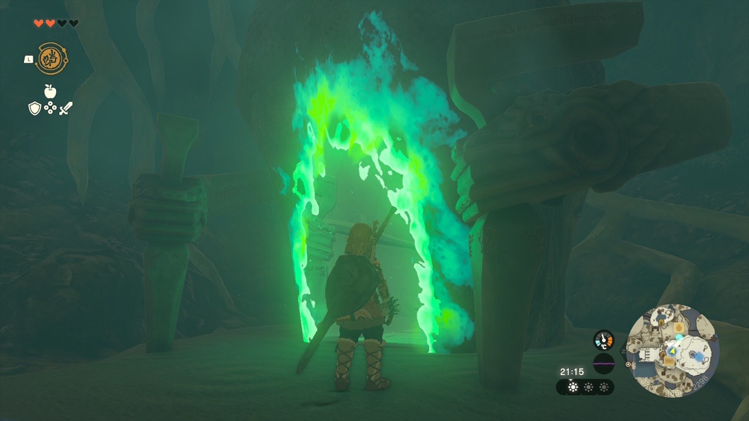 萨尔达传说王国之泪攻略：初始空岛神庙地图、4个技能神庙位置