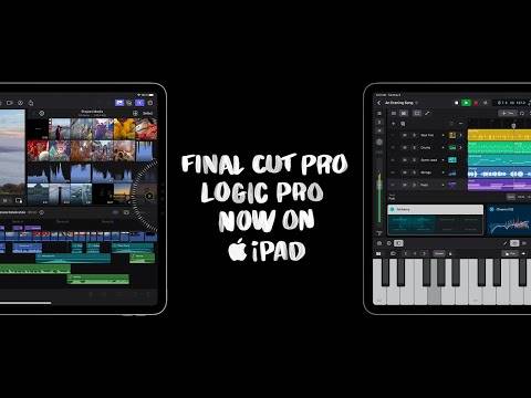 iPad 正式支持 Final Cut Pro 和 Logic Pro，还带来可自订白平衡的「Pro 相机」录影模式