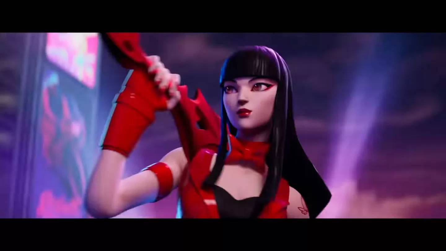 《Fortnite》与世界级绘师天野喜孝合作设计新角色外观Crossheart登场