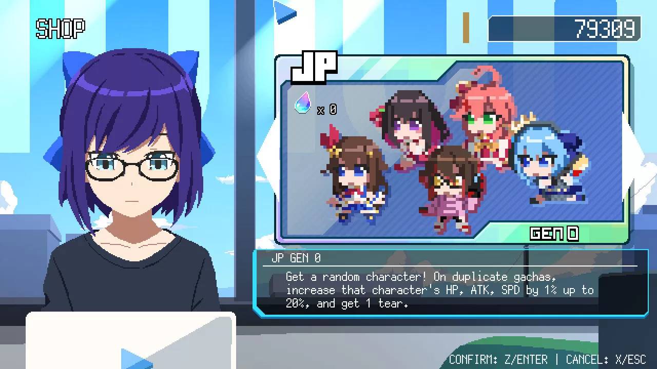 hololive 二创游戏《HoloCure》Steam 版商店页面公开,ID 组成员与新功能抢先看!