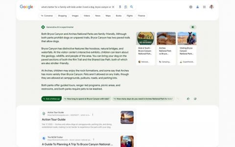 Google 搜索将导入「生成式 AI」功能，为你带来更强、更丰富的搜索体验
