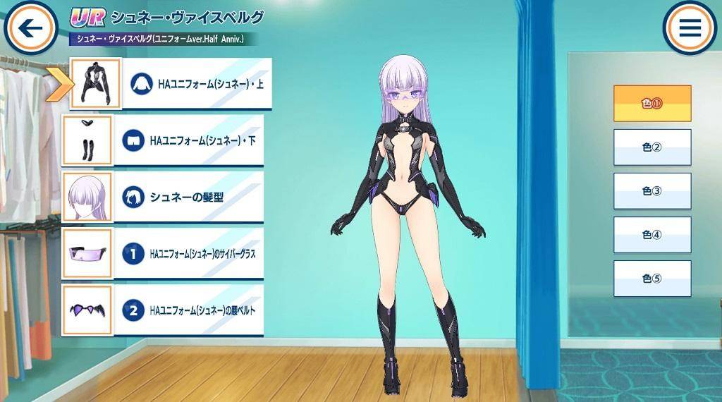 日版《汹涌海豚》推出0.5周年新衣装「半周年纪念版制服」永雪冰织、朱涅・韦斯伯格