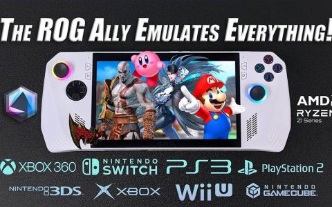 经实测，ROG Ally 可轻松运行 PS3、PSP、XBOX360 和 Switch 模拟器游戏