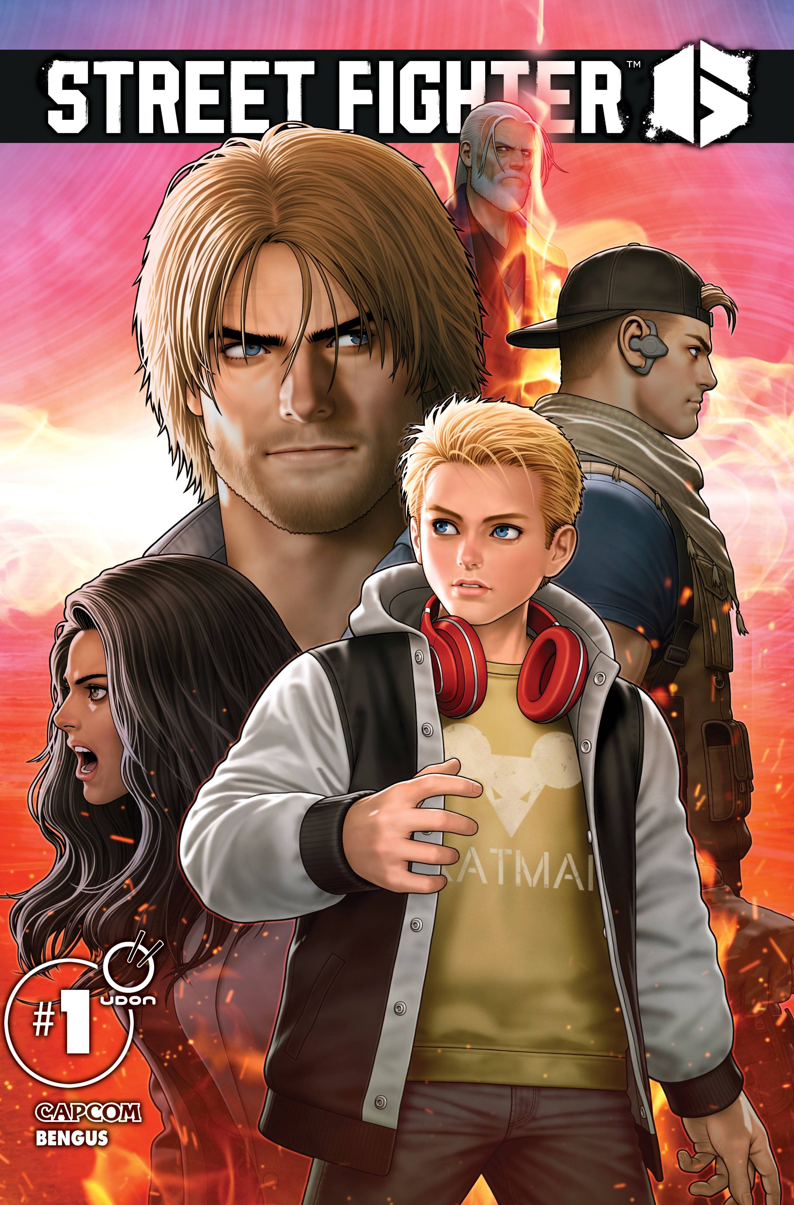 CAPCOM 格斗游戏《街头霸王6》推出漫画作品《蚀日》，由日本漫画家 BENGUS 绘制！