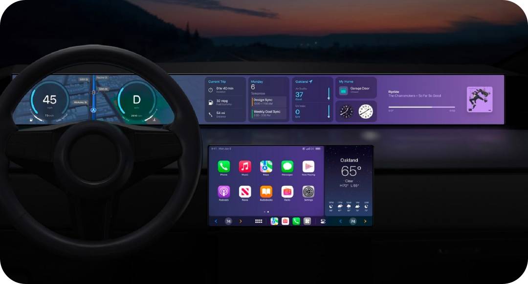 iOS 17 传将支持新版 Carplay