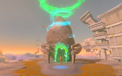 萨尔达传说王国之泪攻略：初始空岛神庙地图、4个技能神庙位置