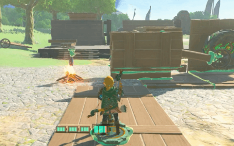 工业革命《萨尔达传说：王国之泪》 玩家造出自动烧肉机