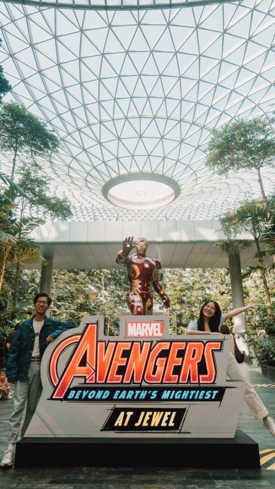 漫威在Jewel Changi机场举办《Avengers》线下展！与复仇者联盟一起合照！