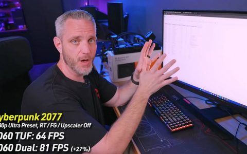 NVIDIA GeForce RTX 4060 的游戏实测来了，Cyberpunk 2077 可提供平均 81 FPS 表现