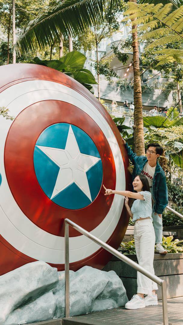 漫威在Jewel Changi机场举办《Avengers》线下展！与复仇者联盟一起合照！