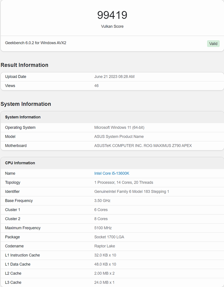 即将开卖的 GeForce RTX 4060 首笔性能测试成绩已现身 Geekbench - 电脑王阿达