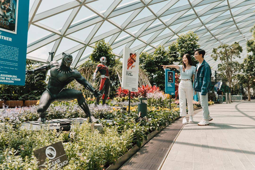 漫威在Jewel Changi机场举办《Avengers》线下展！与复仇者联盟一起合照！