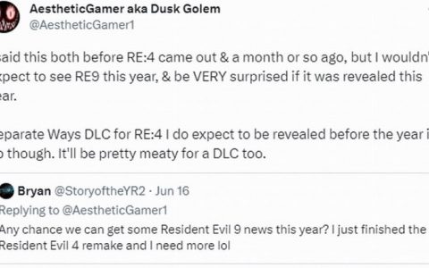 《生化危机4：重制版》今年内或能公布殊途密令 DLC