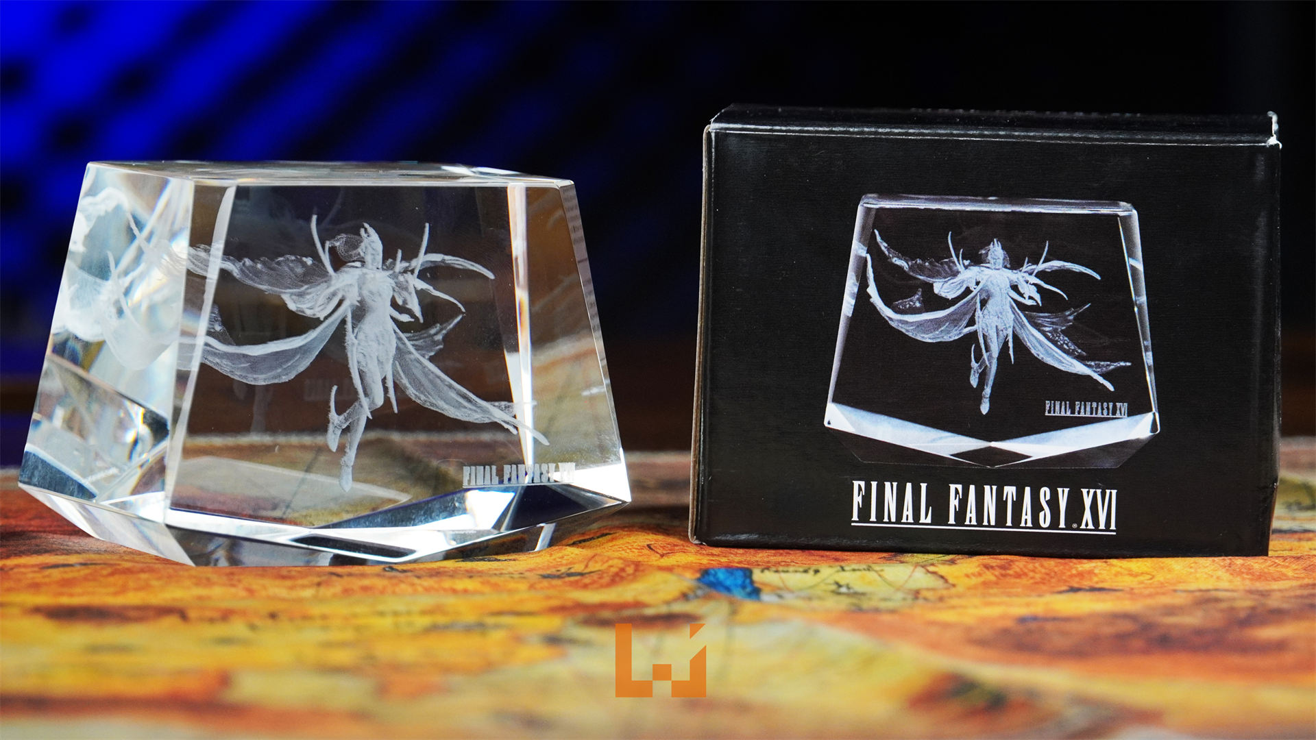 《Final Fantasy XVI》典藏版开箱！「Phoenix VS Ifrit」模型看起来超帅气的！
