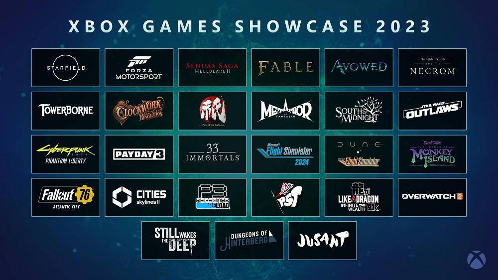 Xbox Games Showcase 2023 发布会公开27款新游戏与更新