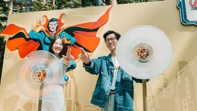 漫威在Jewel Changi机场举办《Avengers》线下展！与复仇者联盟一起合照！