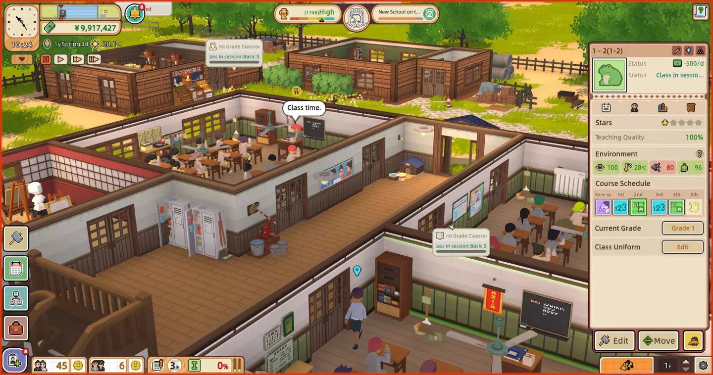 校园模拟经营新作《Let's School》发售日公开，Steam DEMO 版同步更新