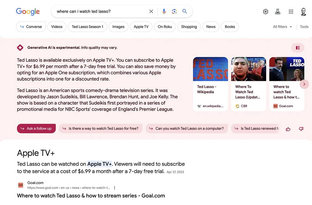 评 谷歌 的生成式 AI 搜索体验：想无视它 - 电脑王阿达