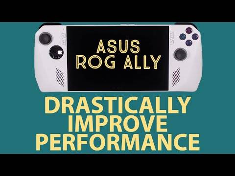糗了，ASUS ROG Ally最新固件竟然让游戏效能变更差