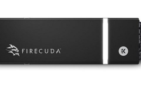 白色散热片是个亮点，Seagate FireCuda 540 PCIe Gen5 SSD 预备开卖