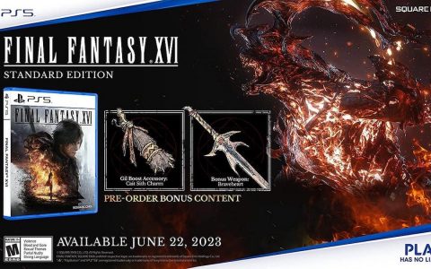 《Final Fantasy 16》首周英国实体销量比前作低74%
