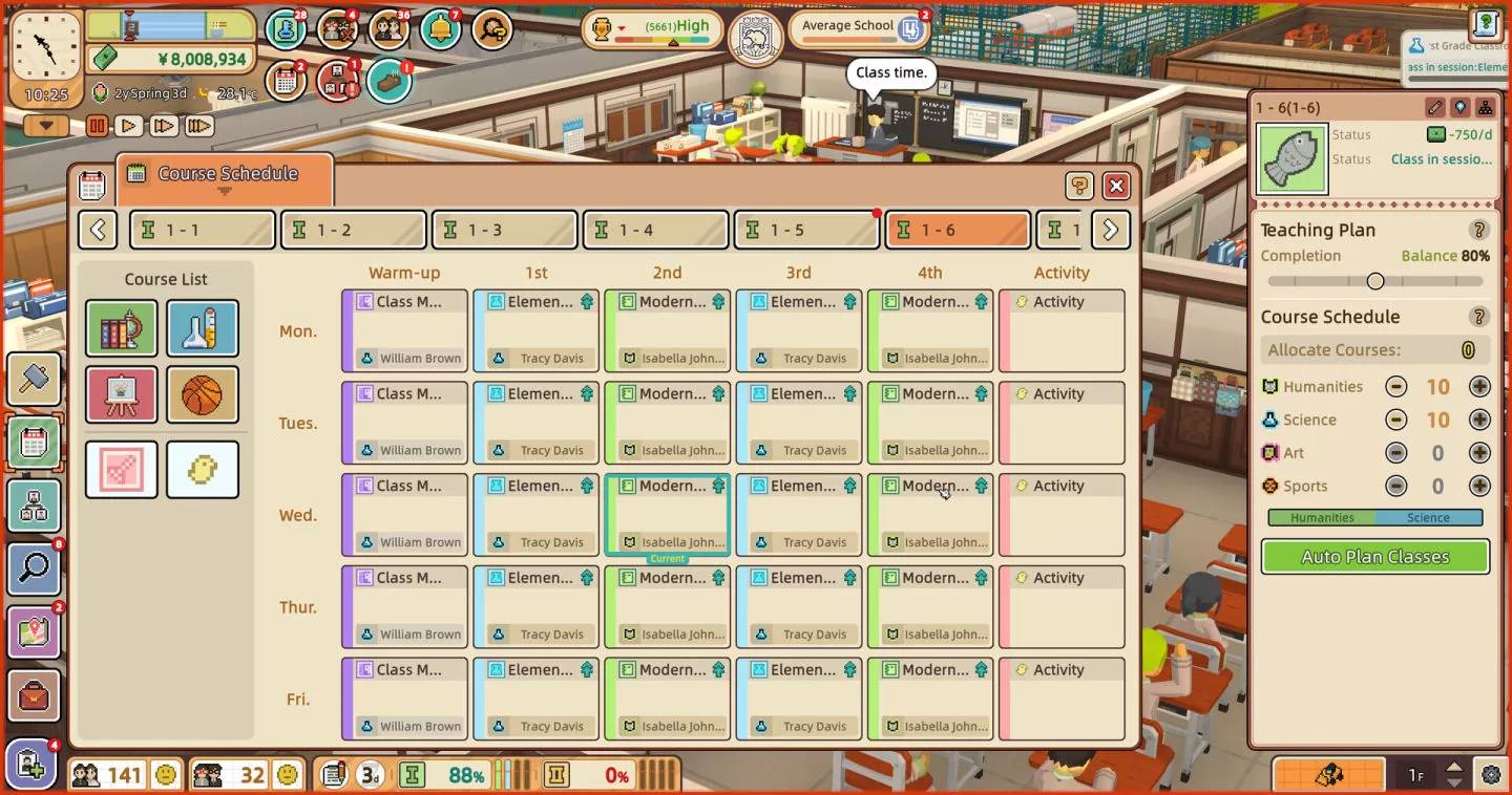 校园模拟经营新作《Let's School》发售日公开，Steam DEMO 版同步更新