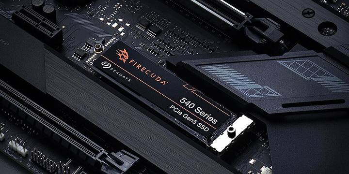 Seagate FireCuda 540 PCIe 5.0 NVMe SSD 终于现身！