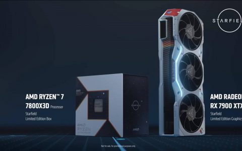 AMD 推出限量版《星空 Starfield》Radeon RX 7900 XTX 显卡与 Ryzen 7 7800X3D 处理器