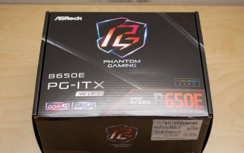 小钢炮经典延续 AM5 B650E PG-ITX WiFi 开箱