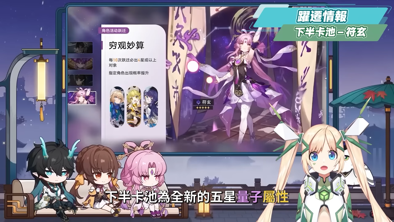 【星穹铁道】?1.3前瞻节目懒人包▸饮月、符玄、玲可登场！ 改版前必看，卡池抽取建议！ 模拟宇宙重磅大更新！ 开拓力上限提高、新增后备开拓力！ ▹璐洛洛◃ - 电脑王阿达