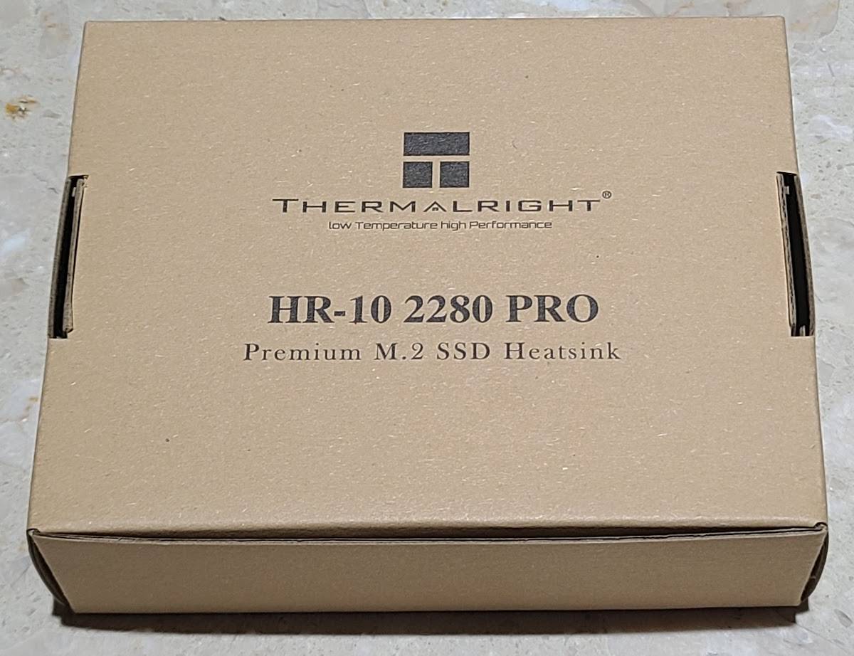 Thermalright （索摩乐） HR-10 2280 PRO M.2 2280 SSD 主动式散热器简测