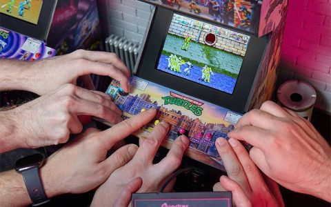 Numskull Designs 以 1/4 比例打造 1989 年 Konami 发行的「忍者龟」街机机台！