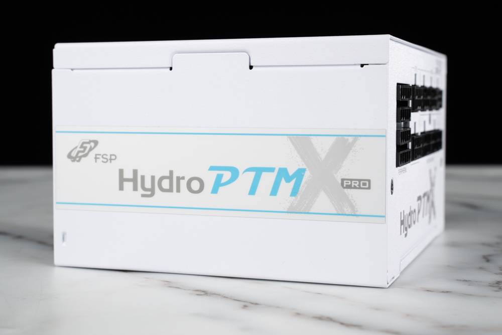 白化实力派 ： ATX3.0、短机身、白金转换率 | 全汉 Hydro PTM X PRO ATX3.0 PCIe5.0 1200W White