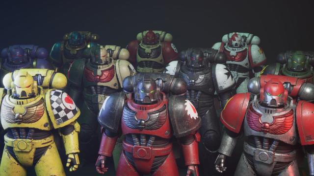 《战锤40K》星际战士编辑器！ 有大神用UE5开发中