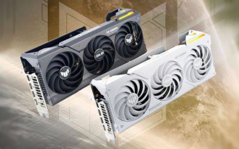 华硕推出黑白Radeon RX 7800 XT和RX 7700 XT TUF Gaming显卡