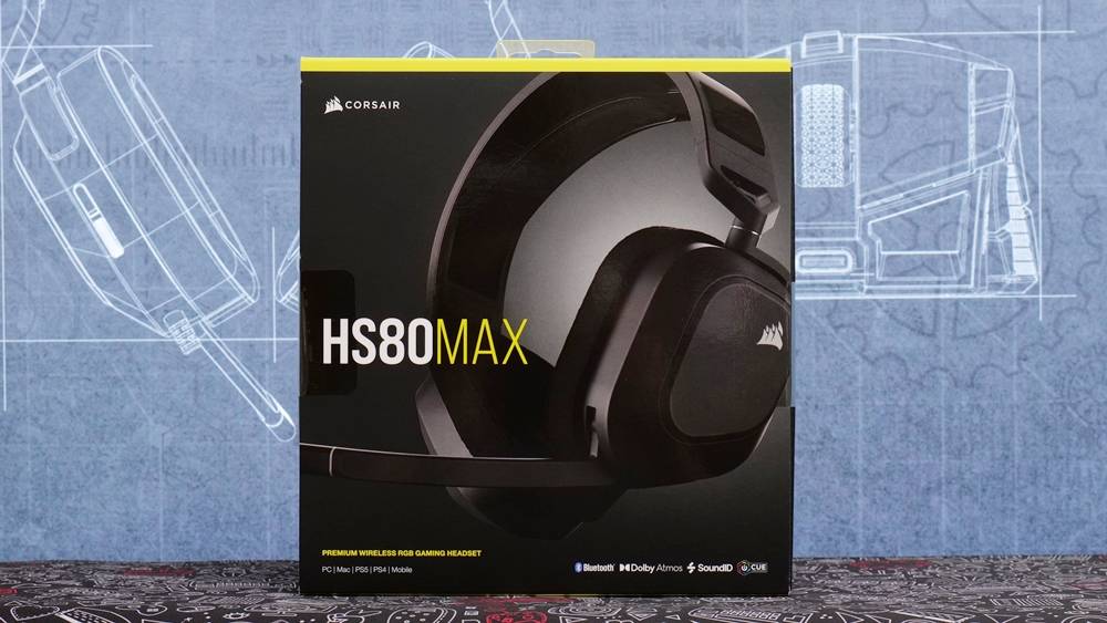 续航增加的无线三模版本来啰！ CORSAIR HS80 MAX 无线电竞耳机