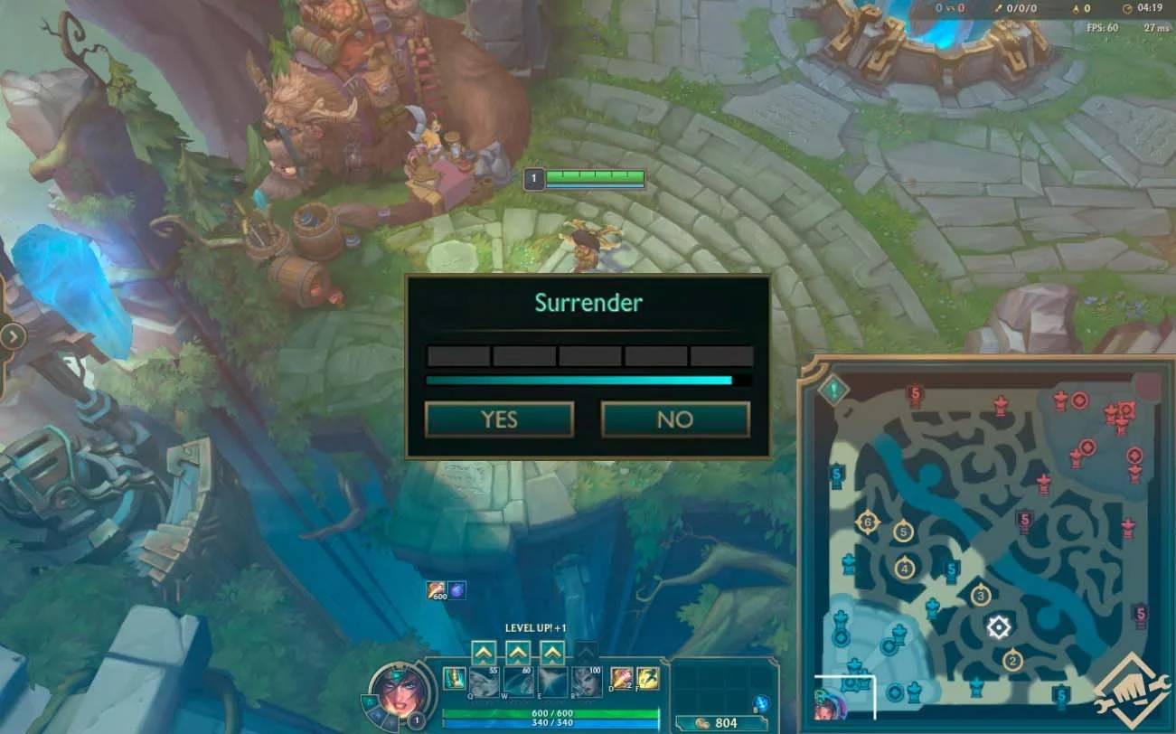 Riot 将调整《英雄联盟》投降机制：「希望更像是团队决定，而不是一个人一直 FF」